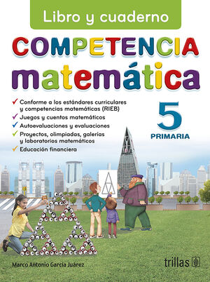 COMPETENCIA MATEMATICA 5. LIBRO Y CUADERNO