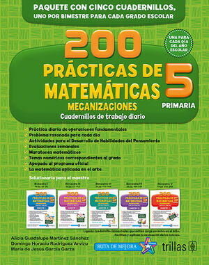 200 PRACTICAS DE MATEMATICAS 5, PRIMARIA. MECANIZACIONES