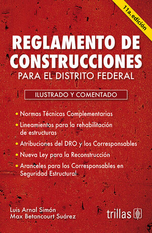 REGLAMENTO DE CONSTRUCCIONES PARA EL DISTRITO FEDERAL