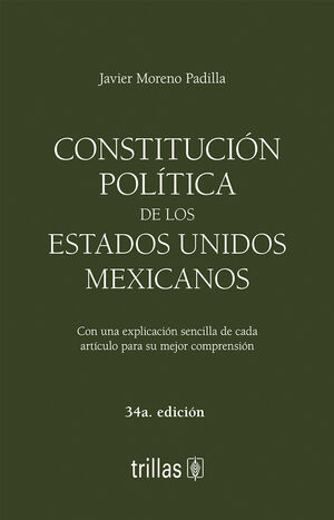 Constitución política de los Estados Unidos Mexicanos