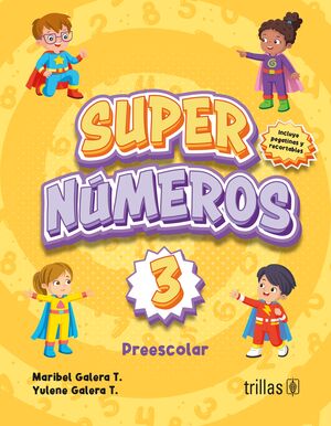 Supernúmeros 3 preescolar