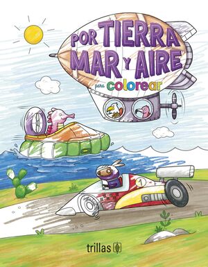 Por tierra, mar y aire para colorear