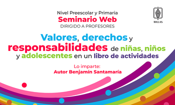 VALORES, DERECHOS Y RESPONSABILIDADES de niñas, niños y adolescentes en un libro de actividades